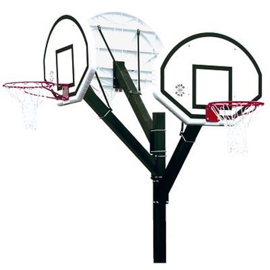 Image sur 991161801 But de basket « Triple Court »