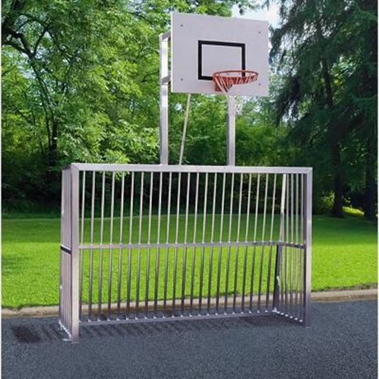 Image sur 991114616 But pour aires de jeux Sport-Thieme entièrement soudé