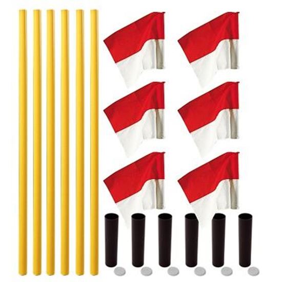 Image sur 991117660 Kit de poteaux de délimitation Sport-Thieme « Allround »