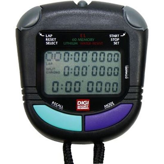 Image sur 991303201 Chronomètre DIGI « PC-91-EL » - 60 mémoires