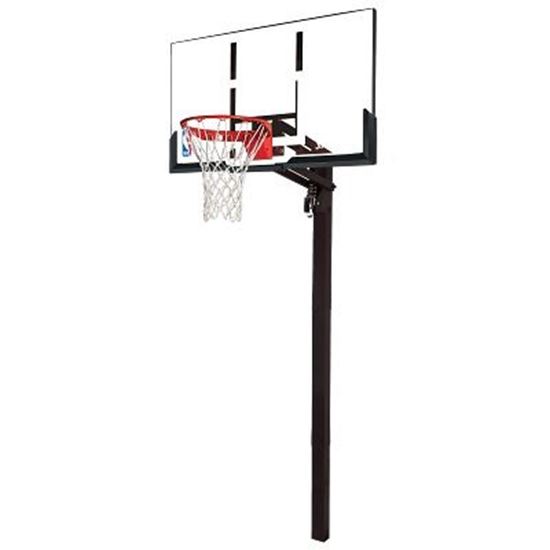 Image sur 991187700 But de basket Spalding « NBA Gold Exacta High Lift In-Ground »