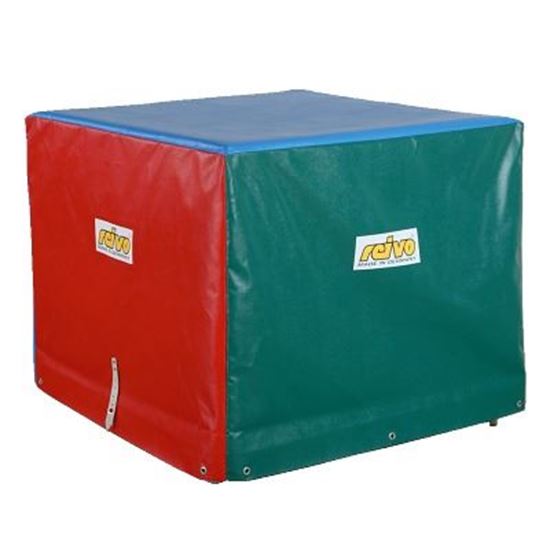 Image sur 991206249 Lot de tapis de gymnastique « Safety » Reivo avec chariot de transport