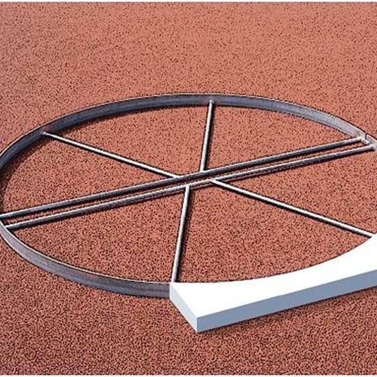Image sur 991240001 Cercle de lancer zingué