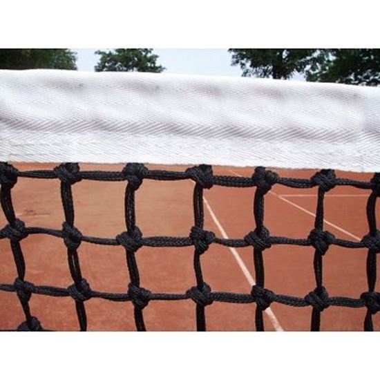 Image sur 991369944 Filet de tennis mailles doubles avec cordeau de tension bas
