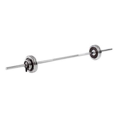 Image de 991465219 Kit haltère long 275 kg Sport-Thieme caoutchouté ou chrome