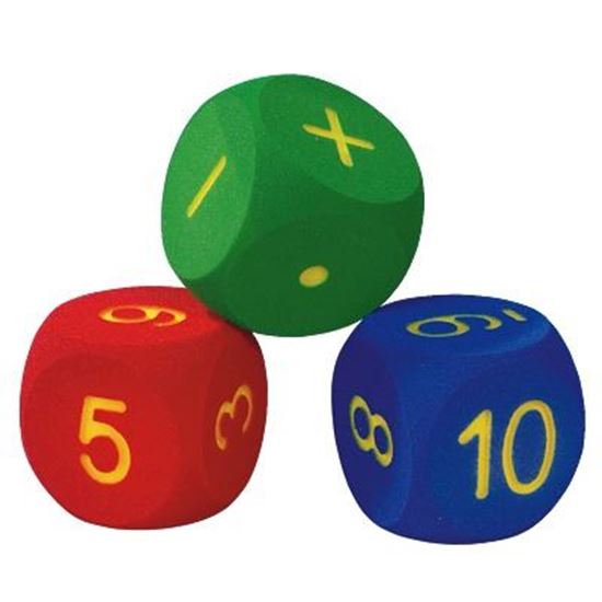 Image sur 991358504 Lot de 3 dés de calcul