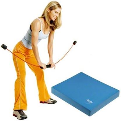 Image de 992125552 Kit barre Flexi-Bar « Sport » & coussin d'équilibre Airex