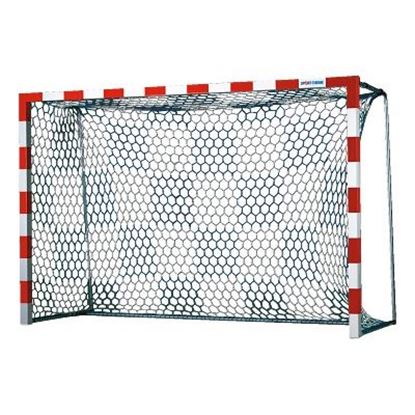 Image de 992271314 Filet pour but de handball avec motif échiquier