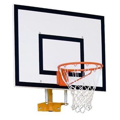 Image de 992058001 Châssis mural pour but de basket Sport-Thieme modèle fixe