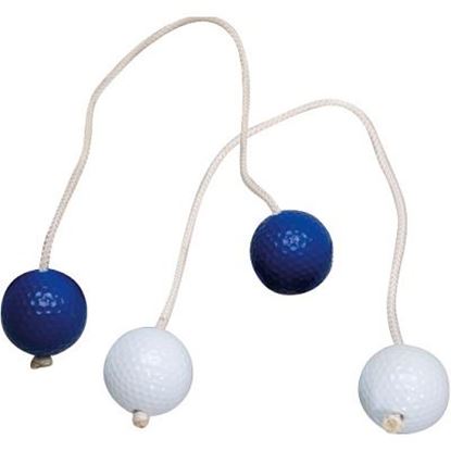 Image de 991827356 Bolas pour golf sur échelle