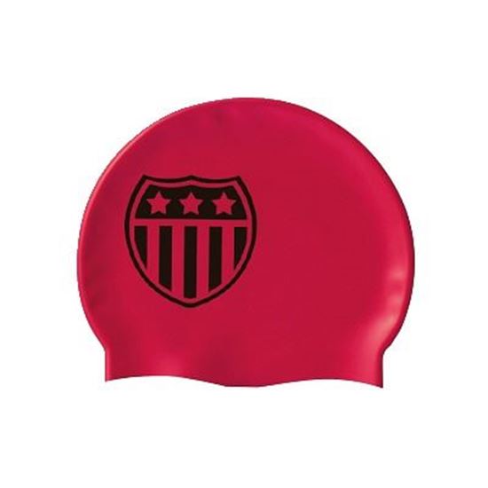 Image sur 992136110 Bonnet de bain imprimé en silicone