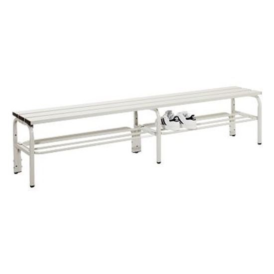 Image sur 992263306 Banc de vestiaire Sypro Wolf pour espaces mouillés sans dossier
