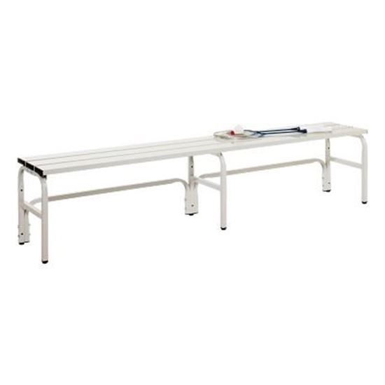 Image sur 992263319 Banc de vestiaire Sypro Wolf pour espaces mouillés sans dossier