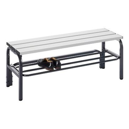 Image de 992263234 Banc de vestiaire Sypro Wolf pour espaces humides sans dossier