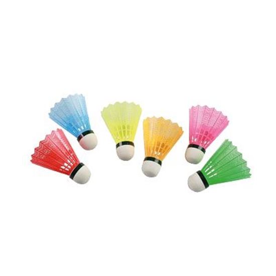 Image sur 991168701 Volants de badminton avec jupe de couleur