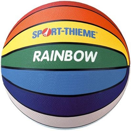 Image sur 991083705 Ballon de basket Sport-Thieme « Rainbow 2000 »