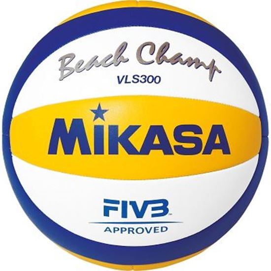Image sur 991085903 Ballon de beach-volley Mikasa « Beach Champ VLS 300 »
