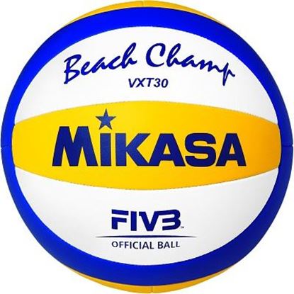 Image de 991083851 Ballon de beach-volley Mikasa « Beach Champ VXT30 »