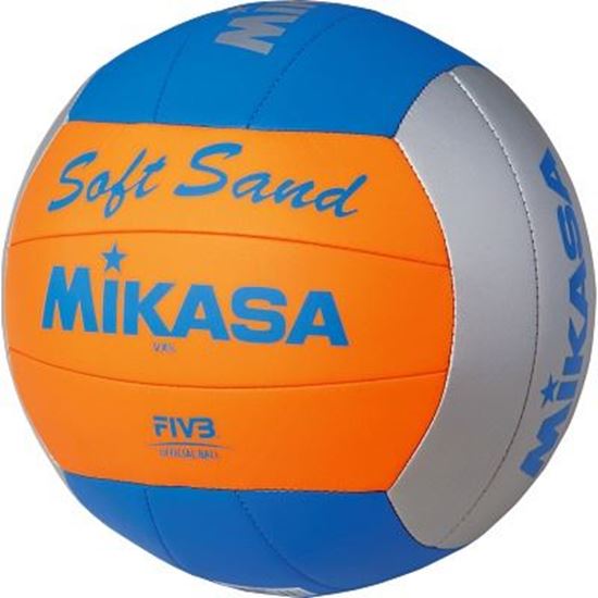 Image sur 991083822 Ballon de beach-volley Mikasa « Soft Sand »