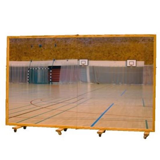 Image sur 991784031 Miroir mural mobile 400x180 cm