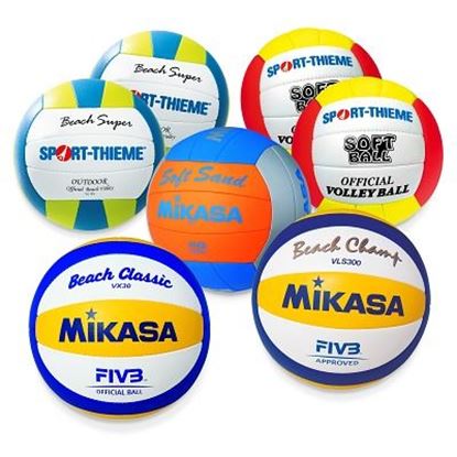 Image de 991915121 Lot de ballons de beach-volley