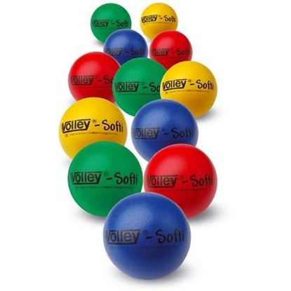 Image de 991082353 Lot de ballons Volley Softi