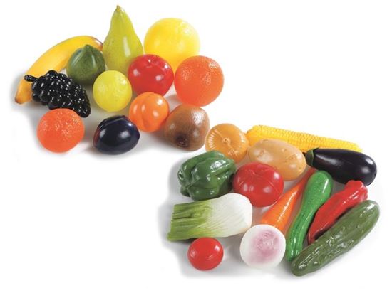 Image sur 42591171 MAXI LOT DE 24 FRUITS ET LÉGUMES DIVERS    