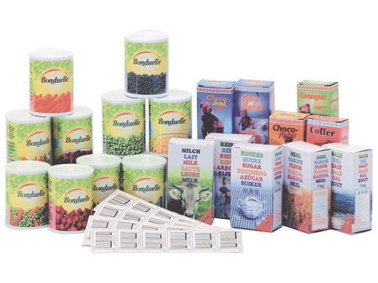 Image sur 2575020 LOT DE 20 PRODUITS D’ÉPICERIE MULTICOLOR