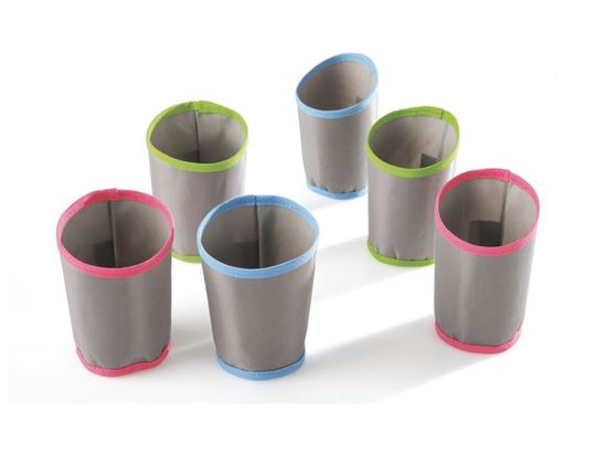 Image sur 40331020 DÎNETTE Tex'til Cooking Lot de 6 gobelets MULTICOLOR
