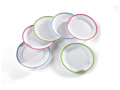 Image de 40328020 DÎNETTE Tex'til Cooking Lot de 6 assiettes MULTICOLOR