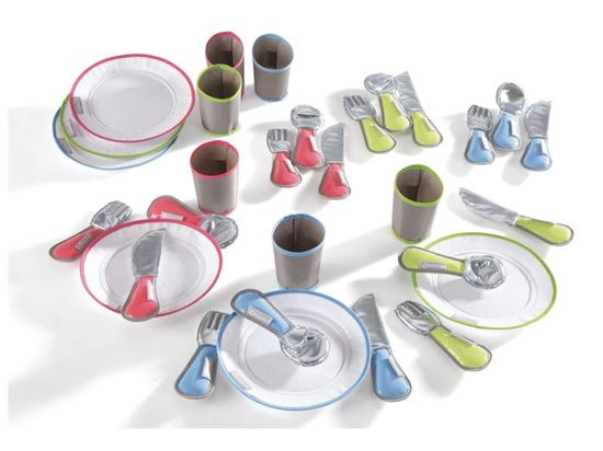 Image sur 40294020 DÎNETTE Tex'til Cooking Service complet pour 6 personnes MULTICOLOR