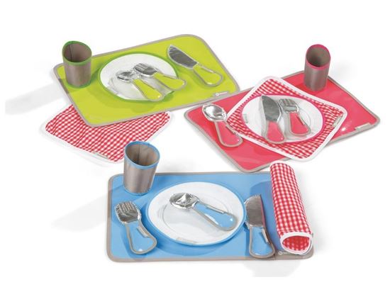 Image sur 50307171 DÎNETTE Tex'til Cooking Service complet et linge de table pour 3 personnes DIVERS    
