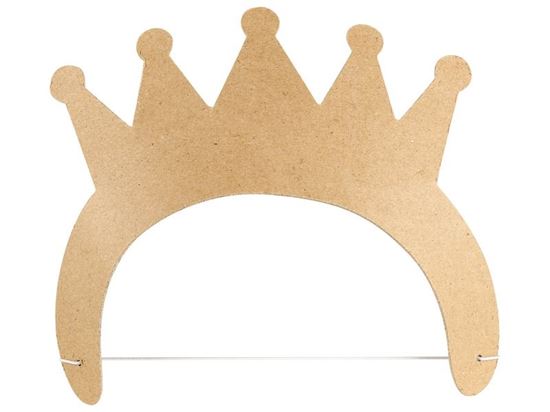 Image sur 44464016 COURONNE PRINCESSE À DÉCORER NATUREL   