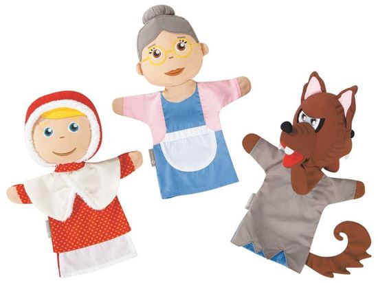 Image sur 48573020 MARIONNETTES Contes Le Petit Chaperon rouge MULTICOLOR