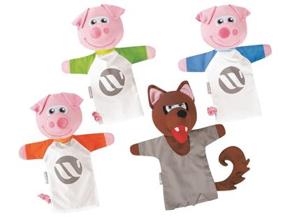 Image de 48574020 MARIONNETTES Contes Les Trois Petits Cochons MULTICOLOR