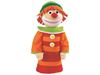 Image sur 29746020 MAXI MARIONNETTE CHAUSSETTE Le clown MULTICOLOR
