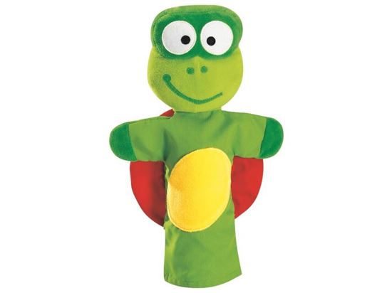 Image sur 46645020 PETITES MARIONNETTES ANIMAUX  La tortue MULTICOLOR