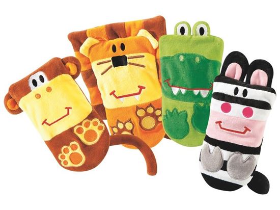 Image sur 37656020 MARIOGANTS DOULOULOU Animaux sauvages MAXI LOT MULTICOLOR
