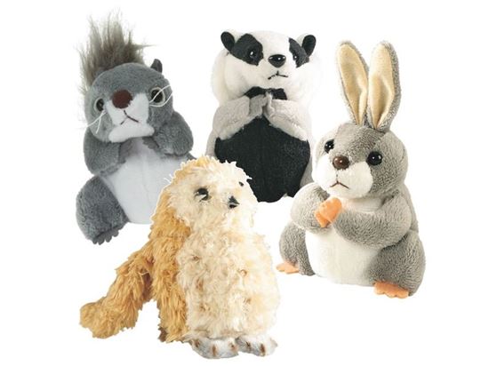 Image sur 28563020 MARIONNETTES À DOIGTS Les animaux de la forêt MULTICOLOR