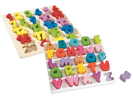 Image sur 50281171 MAXI LOT ENCASTREMENT ALPHABET ET CHIFFRES DIVERS    