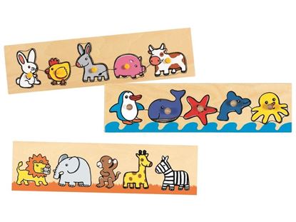 Image de 24349020 ENCASTREMENT LES FRISES ANIMAUX MAXI LOT MULTICOLOR