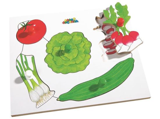 Image sur 31154020 ENCASTREMENT LES FRUITS ET LES LÉGUMES Les légumes n° 1 MULTICOLOR