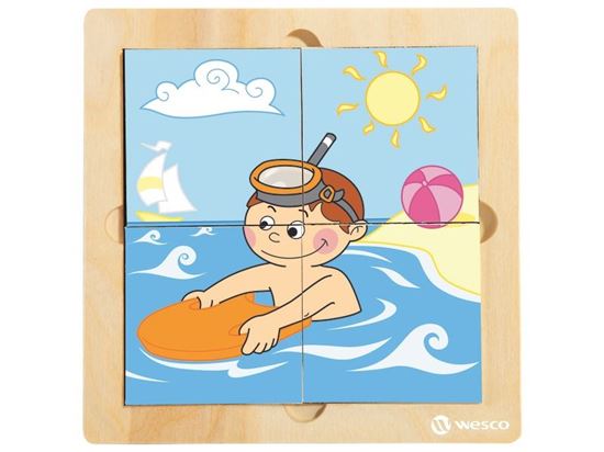 Image sur 39651171 PUZZLE VICTOR ET MAYA en vacances Au bord de la mer DIVERS    