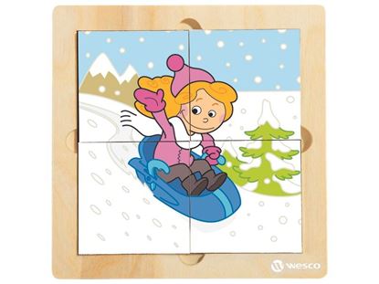 Image de 39652171 PUZZLE VICTOR ET MAYA en vacances À la montagne DIVERS    