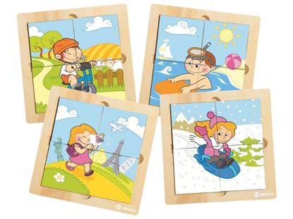 Image de 39654171 PUZZLE VICTOR ET MAYA en vacances MAXI LOT DIVERS    