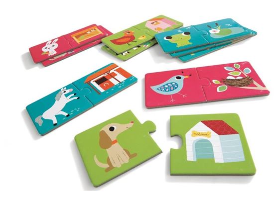 Image sur 41949171 PUZZLES DUO Habitat DIVERS    