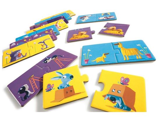 Image sur 35498020 PUZZLES DUO Les contraires MULTICOLOR