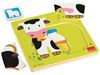 Image sur 44653171 PUZZLE 3 NIVEAUX Vache DIVERS    