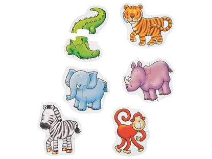 Image de 31995020 MAXI PUZZLES ANIMAUX Animaux de la jungle MULTICOLOR