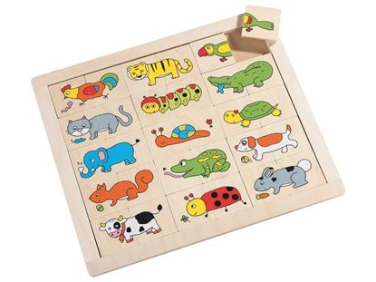 Image de 42446171 PUZZLE INTERCHANGEABLE Animaux DIVERS    